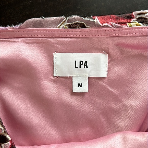 LPA Revolve Roses Ruched Skirt - Picture 5 of 6